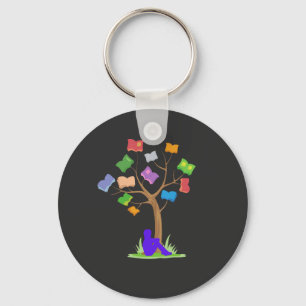 Porte-clés Arborescence du livre - Bibliothèque