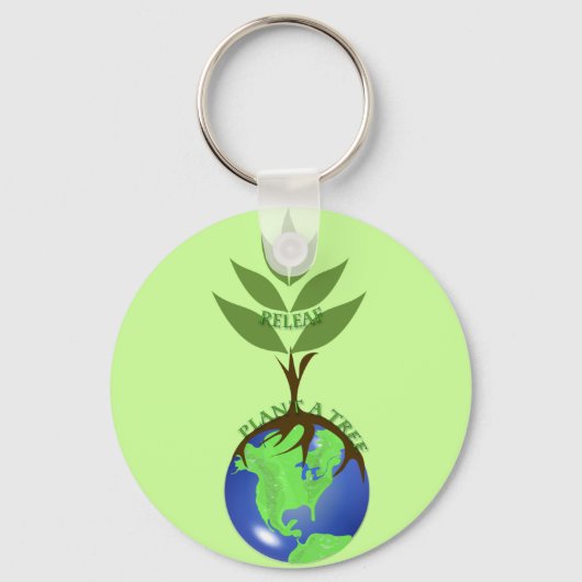 Porte-clés Arborescence ReLeaf Plante A (Recto)