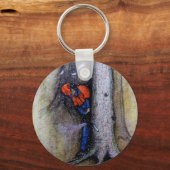 Porte-clés Arborist tree surgeon husqvarna (Recto)