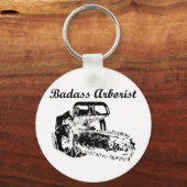 Porte-clés Arboriste de Badass - scie (Recto)