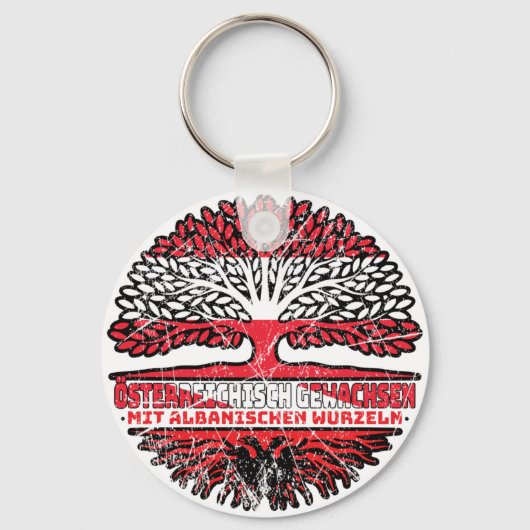 Porte-clés Arbre autrichien albanais (Recto)