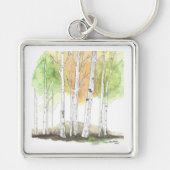 Porte-clés arbre birch (Devant)