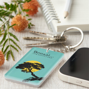 Porte-clés Arbre bonsaï 