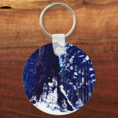 Porte-clés Arbre couvert de neige (Recto)