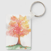 Porte-clés Arbre d'automne (Verso)