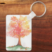 Porte-clés Arbre d'automne (Verso)