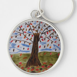 Porte-clés Arbre d'automne