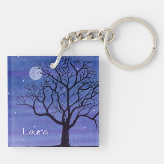 Porte-clés Arbre de la lune (Dos)