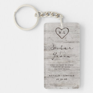 Porte-clés Arbre de l'Arbre de la Groom Citation