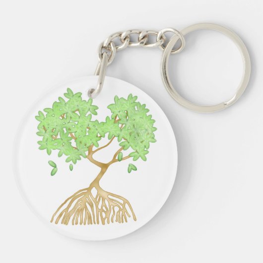 Porte-clés Arbre de mangrove (Dos)