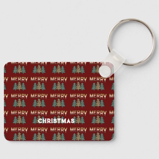 Porte-clés Arbre de Noël (Recto)