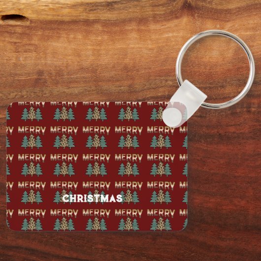 Porte-clés Arbre de Noël (Recto)