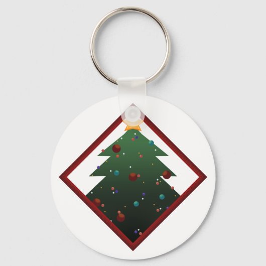 Porte-clés Arbre de Noël (Recto)