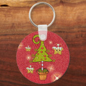 Porte-clés Arbre de Noël (Recto)