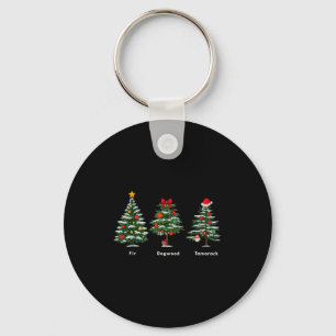 Porte-clés Arbre de Noël avec Message Caché Subtil Anti Trump