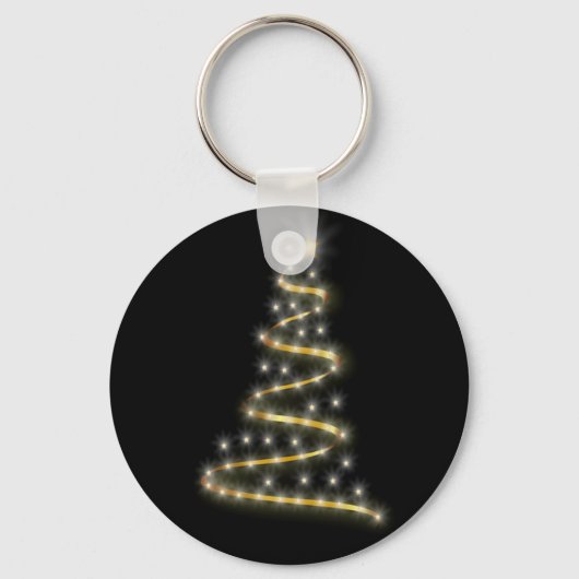 Porte-clés Arbre de noël brillant (Recto)