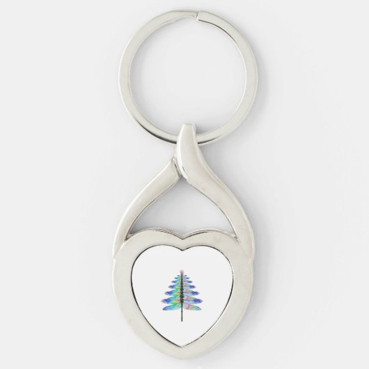 Porte-clés Arbre de Noël dragonfly (Devant)