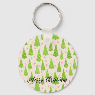 Porte-clés Arbre de Noël joliment décoré