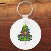 Porte-clés Arbre de Noël Libellule Noël Libellule (Recto)