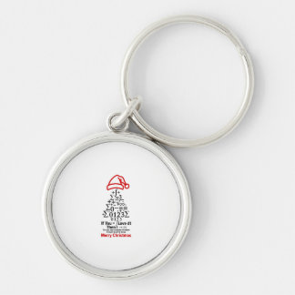Porte-clés arbre de Noël Math - Cadeau pour enseig