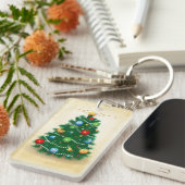 Porte-clés Arbre de Noël, porte - clé (Devant droit)