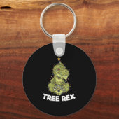 Porte-clés Arbre de Noël T-Rex Xmas Lumières Jeu cadeau (Recto)