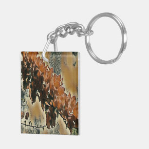Porte-clés Arbre de roses d'art