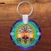 Porte-clés Arbre De Vie (Recto)