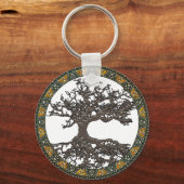 Porte-clés Arbre de vie celtique (Recto)