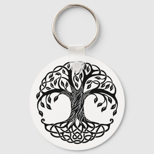 Porte-clés Arbre de vie celtique (Recto)