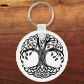 Porte-clés Arbre de vie celtique (Recto)