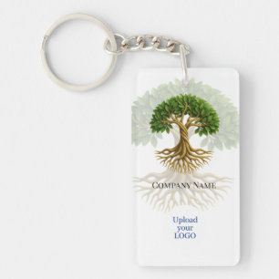 Porte-clés Arbre de vie Logo commercial Matériel promotionnel