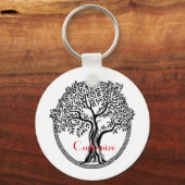 Porte-clés Arbre de vie Thunder_Cove (Verso)