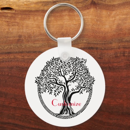 Porte-clés Arbre de vie Thunder_Cove (Verso)