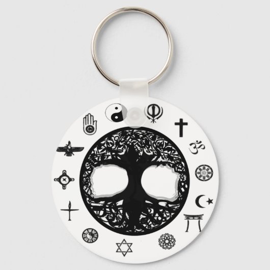 Porte-clés Arbre de vie Unité (Recto)