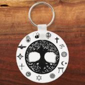 Porte-clés Arbre de vie Unité (Recto)