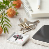 Porte-clés Arbre des coeurs (Côté)