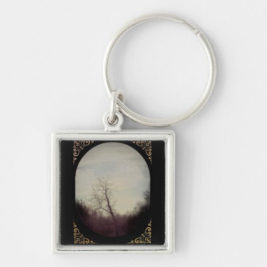 Porte-clés arbre d'hiver (Devant)