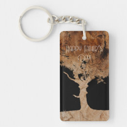 Porte-clés Arbre en bois