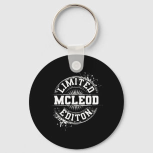 Porte-clés Arbre généalogique de la famille Mcleod au nom de