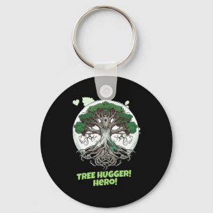 Porte-clés Arbre Hugger Hero T Shirt Écologique
