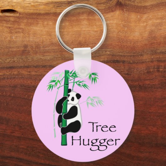 Porte-clés Arbre Hugger Panda (Recto)