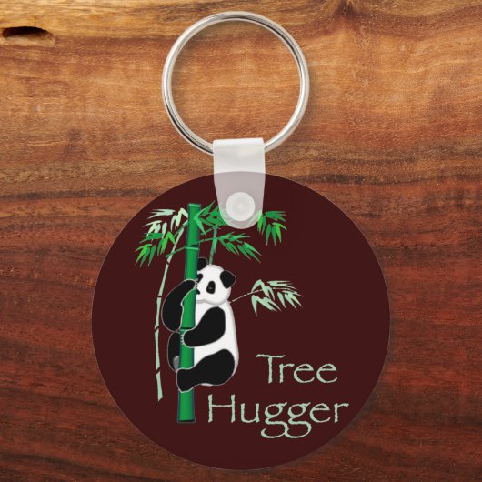 Porte-clés Arbre Hugger Panda (Recto)
