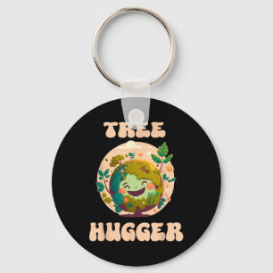 Porte-clés Arbre Hugger Vintage Retro Nature De l'environneme