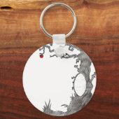 Porte-clés Arbre magique du blanc de neige (Recto)