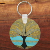 Porte-clés Arbre marin d'or Porte - clé de vie (Verso)