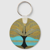 Porte-clés Arbre marin d'or Porte - clé de vie (Verso)