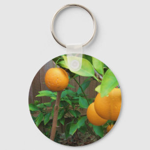 Porte-clés Arbre orange