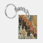 Porte-clés Arbre rose (Devant gauche)