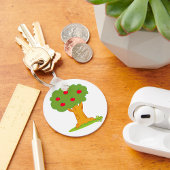 Porte-clés Arbre rouge